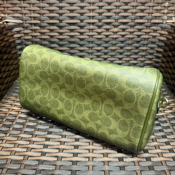 coach Rowan Satchel Bag In Signature Canvas cv961 - Picture 3 of 8